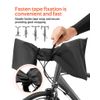 XIUWK Large size Handlebar Cover,Easy to install and disassemble.Suitable for curved handlebar bicycles.
