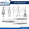 8 Pcs Rat Dissection Set German Grade Surgical Veterinary Instrument Kit