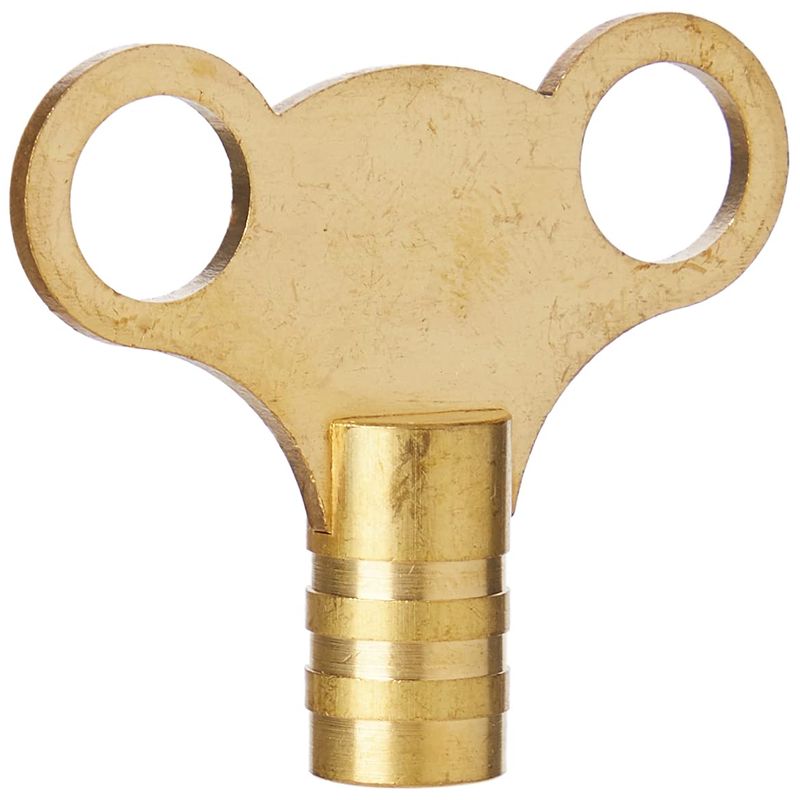 A1SONIC® 1 Brass Radiator Key - Radiator Bleed Key - Radiator Bleed ...