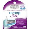 Schick Hydro Silk Cartridges 4 ea