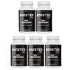 Boosted Pro Male Performance Supplement, Endurance for Men - 5 Bottles