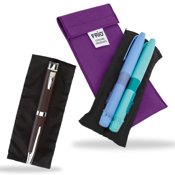 Frio Duo Wallet with a Duo Waterproof Liner (Purple)