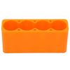 2PCS Industrial Plastic Adjustable 18650 Battery Pack Spot Welding Fixing Clamp (4-Section)