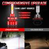 For 2016 2017 2018 Nissan Maxima 6pc LED Headlight Hi/Lo+Fog light Combo Bulbs