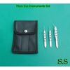 Micro Eye Inesruments 3 Pcs Set with Pouch Good Quality