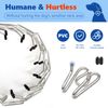 Supet No Pull Dog Training Collar, Adjustable Dog Training Collar with Quick Release Buckle for Small Medium Large Dogs(Packed with One Extra Links)