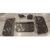 Schalge 4" Hinge 5/8" RAD matte Black