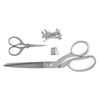 Milward Premium Scissors Gift Set - Includes Dressmaking Shears and Embroidery Scissors (Silver)