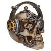 Nemesis Now - Gothic Steampunk Techno Talk Small Skull in Headphones Figurine - 14.5cm