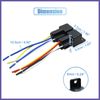 4 Pin DC 36V 40A Universal auto Fuse Relay Switch Power with Harness