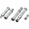 Accutronix Knurled Chrome Toe Peg PT220-KGC1