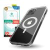 Simplism TR-IP21M-TTMS-CLWT Hybrid Clear Case for iPhone 13 [Turtle] MagSafe