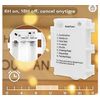 2 Pack 100 Led Fairy String Lights Battery Operated 36 Ft Waterproof String Ligh