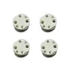 4X Mr16 Gu5.3 Base Socket Wire Connector Halogen LED Lamp Light Ceramic Holder Bulb Base Socket Lamp Holder 250V 100W
