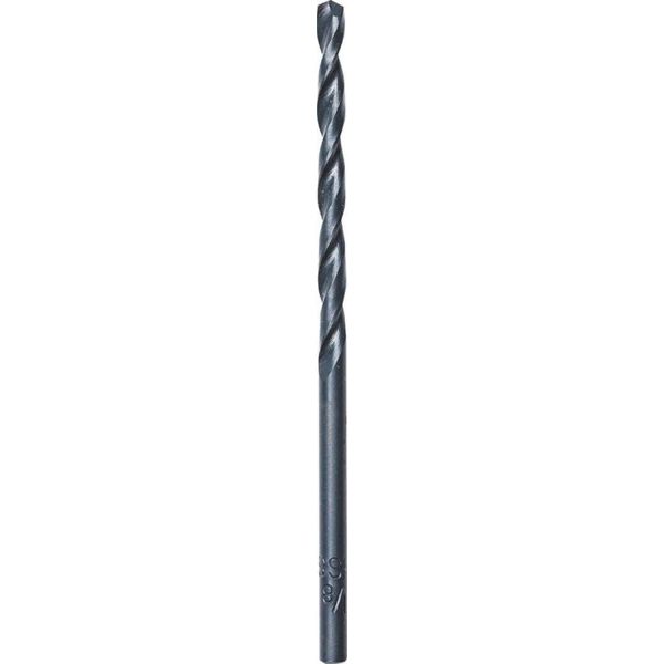 Milwaukee 1/8 in Black Oxide Drill Bit, PK2