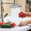 Waterfall Swivelling Kitchen Sink Faucet 360° Universal Multifunctional 4 Modes
