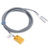 5mm Proximity Sensor Switch with LED Indicator, Inductive DC 12-24V 3-Wire PNP NO for Automatic Doors and Machine Tools