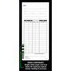 1000 Lathem 7000E 7500E E7 Compatible Time Clock Cards, 3.375" W x 7.3125" L