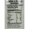 Chef's Quality - Lemon Pepper Seasoning - 1.5 lb Jar