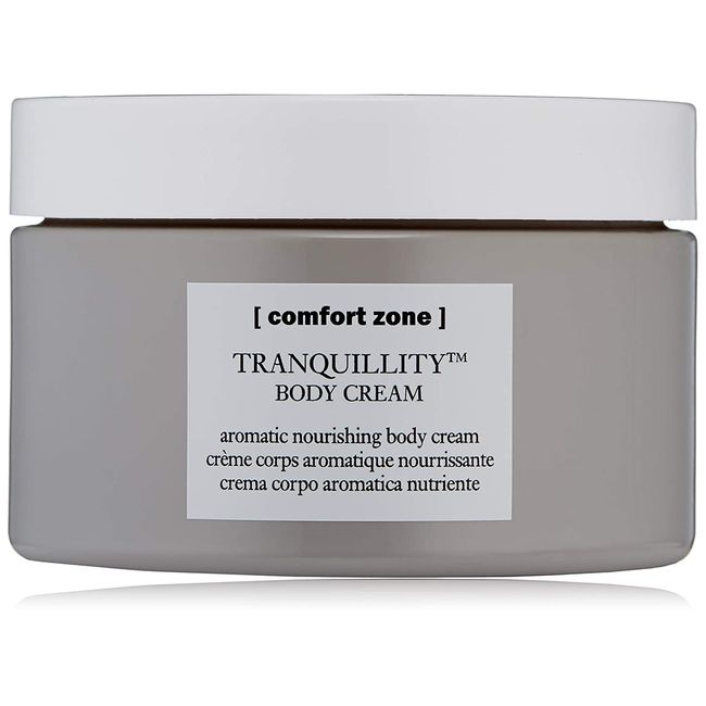 [ comfort zone ] Tranquillity Aromatic, Nourishing Body Cream, Warm And Woody With Light Notes of Vanilla and Citrus, 6.27 Oz.