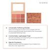 Sigma Beauty Cor-de-Rosa Blush Palette - 6 Colour Palette - Long Lasting Blush Pressed Powder - Gluten Free, Cruelty Free, Vegan Makeup Palette - Flushed Neutral Matt Blush Palette