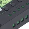 Solar Controller, 100A 12V 24V Multi Function LCD Display Solar Panel Charger Controller for OPEN AGM GEL Batteries USB PV Panel Control