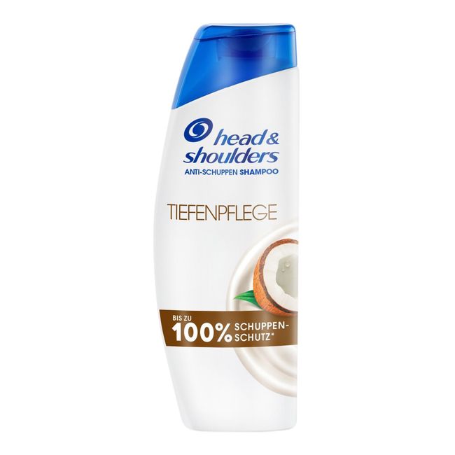 Head & Shoulders Tiefenpflege Anti-Schuppe-Shampoo 300ml Mit Kokosöl, Zur Täglichen Anwendung. Bis Zu 100% Schuppenschutz, Klinisch Getestet. Jeder Haar- Und Kopfhauttyp. Reines Frischegefühl