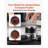 51mm Coffee Distributor 2-in-1 Adjustable Espresso Distributor for Home
