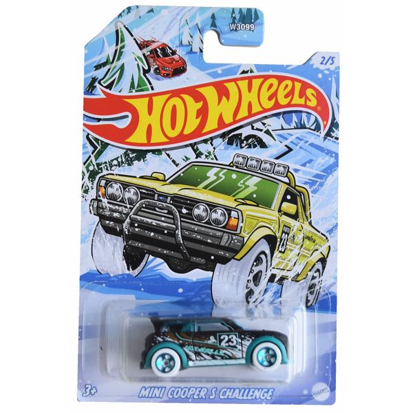 Hot Wheels Mini Cooper S Challenge, 2023 Holiday 2/5