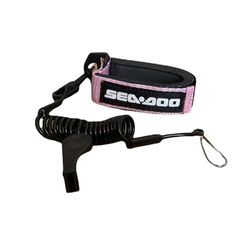 JLP Compatible With PWC-UTV-ATV-SXS S-D GTX GTI GSX GS XP SPX SPI RXP RXT RXPX Pro Floating Wristband and Replacement Lanyard & Whistle Swivel Clip And Stainless Steal Clip Pink-Black
