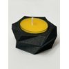 Set Of Three (X3) Black Floating  Tea light Candle Holders