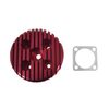 JRL CNC Cylinder Head for Racing 66cc/80cc Engine (red)