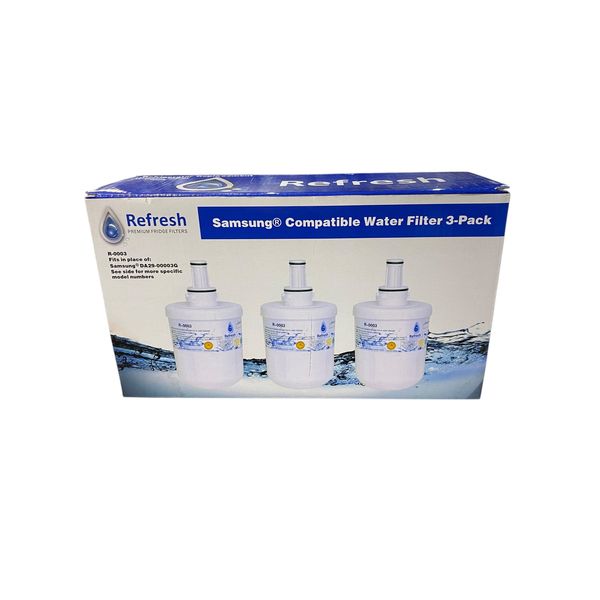 Refresh, Samsung, Compatible, Water, Filter, 3-Pack, R-0003