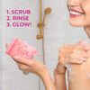Himalayas Rose & Aloe Vera Exfoliating Soap, 125g, 5 Count