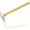 AAProTools Farrier Tool Care Hammer with Wooden Handle