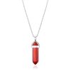 Philip Jones Carnelian Genuine Gemstone Necklace