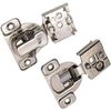 10 PCS Overlay Cabinet Door Soft Close Hinges Hardware 1/2" Soft-closing Compact