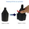 Adjustable Car Cup Holder Mount for 4.7"~ 10" Phone iPads Tablets with USB Power