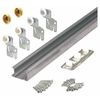 Primeline Tools 161793 Bypass Closet Track Kit, 72 In., 2-Door Hardware,