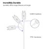 REALMAX Micro USB Charging Cable High Speed Fast Universally Compatible Android (3x Pack)