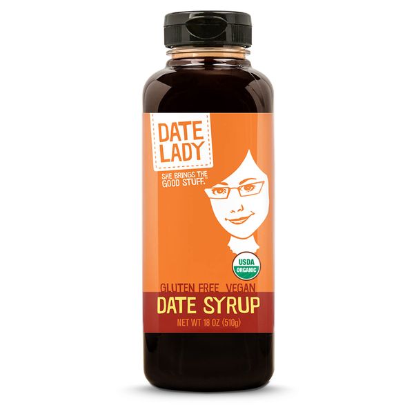 Award Winning Organic Date Syrup 18 oz Squeeze Bottle | Vegan, Paleo, Gluten-free & Kosher | Sugar Substitute | More Nutrition Than Maple Syrup or Honey