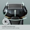 Panasonic ARC5 Electric Razor for Men with Pop-up Trimmer, Wet Dry 5-Blade Electric Shaver with Intelligent Shave Sensor and 16D Flexible Pivoting Head - ES-LV67-K (Black)