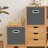 Yunkeeeper storage bins Cubes, Fabric Cube Organizer with Handle, Foldable Cube
