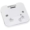 ChiliTec Motion Sensor Surface-Mounted Ceiling Mounting HF Radar Technology Ceiling Motion Sensor Indoor Sensor 27 mm Flat LED Suitable Time Adjustable White