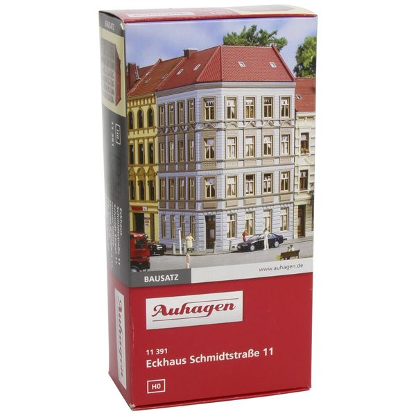 Auhagen 11391 "Corner House Schmidtstrabe 11 Modelling Kit