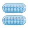 Andux Zone Hand & Nail Cleaning Brush Plastic MJS-01 (Blue 2pcs)