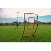 CHAMPRO Infinity Pitchback Screen Rebound Net for Baseball/Softball Training, 54"x36"