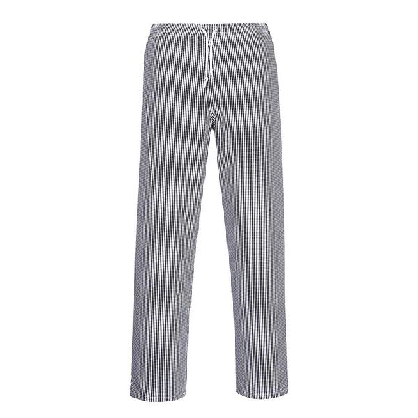 Portwest C079CHRXXXL Bromley Chef Trousers-Blue/White, XXXL