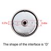 DG64-00473A Top Burner Control Dial Knob Range Oven Replacement for Samsung
