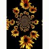 CafePress Sunflower Abstract Standard Size Playing Cards